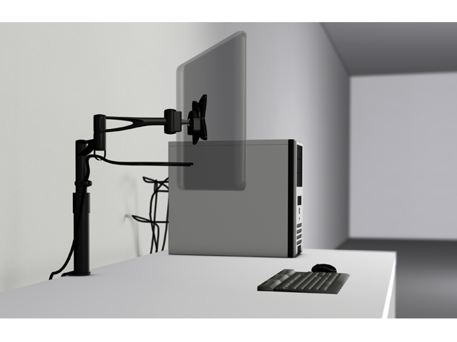 M VESA Deskmount III Black 75x75 100x100