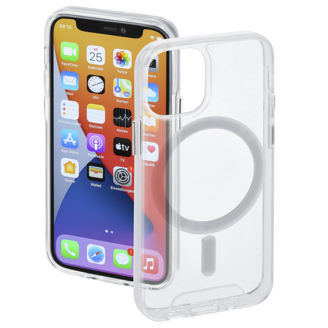 Cover  MagCase Safety  voor Apple iPhone 12 mini, transparan