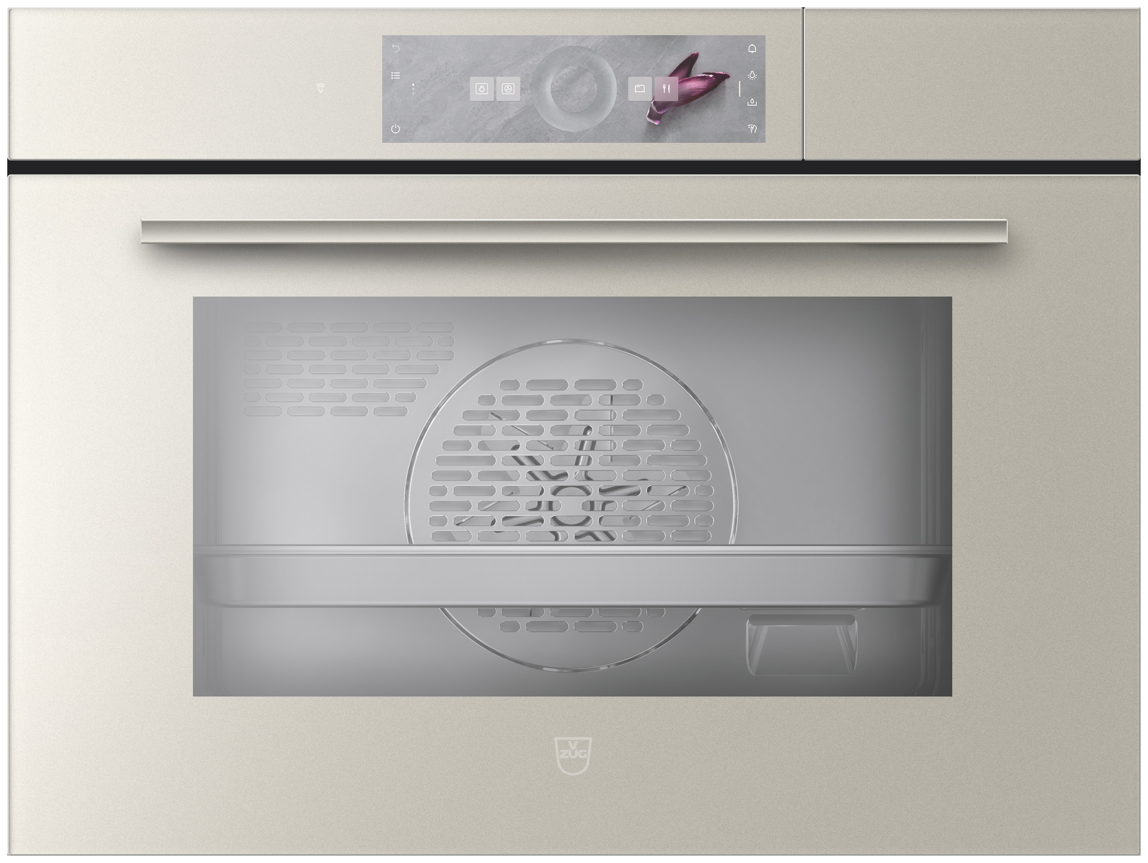 Oven BI VZUG CombairSteamer V6000 45F, Pearl spiegelglas