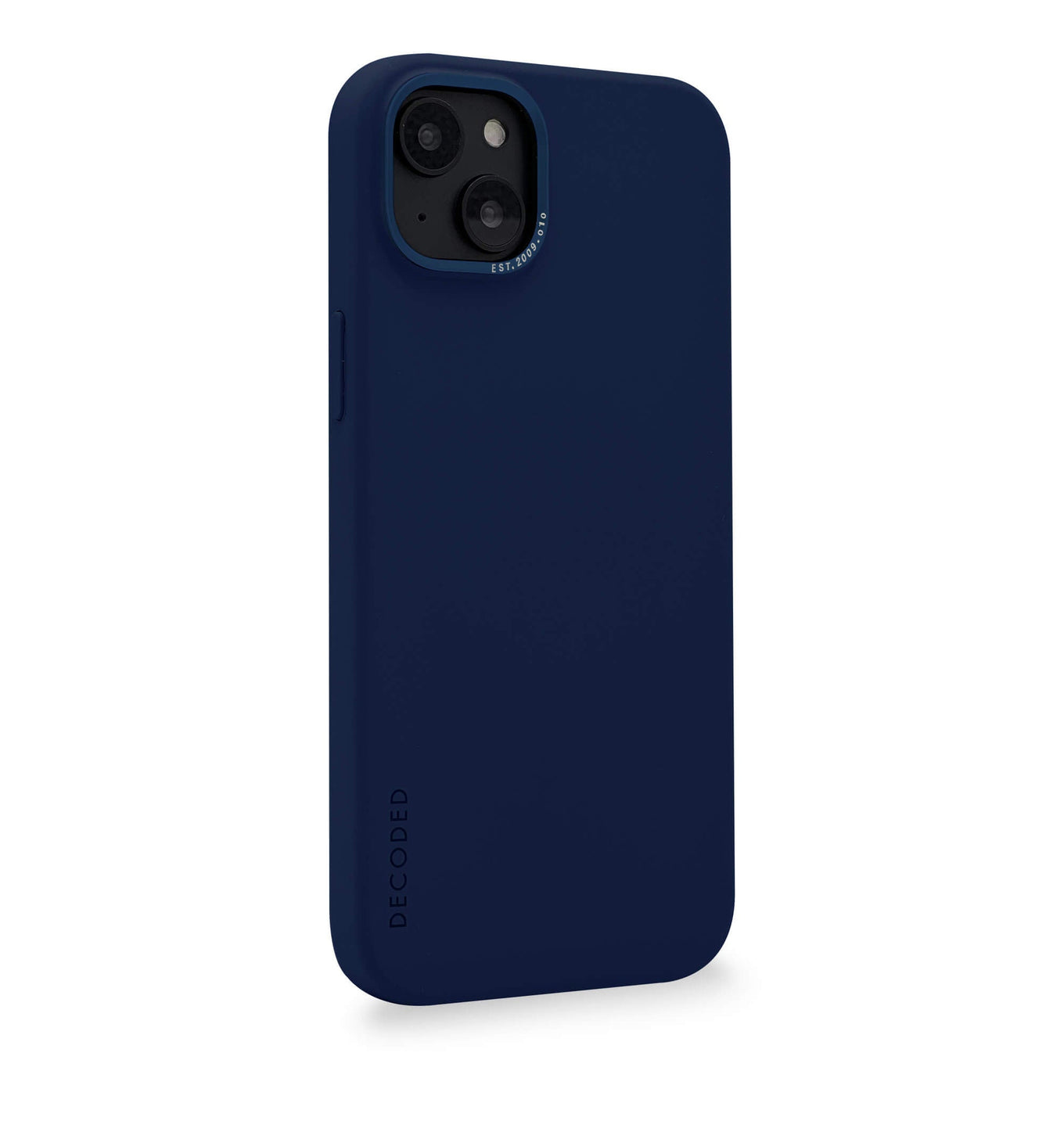 Tas DECODED Silicone Backcover iPhone 14 Plus Navy Peony