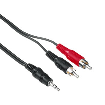 75048913 Plug Hama  3,5 Plug St/2 Cinch 2m