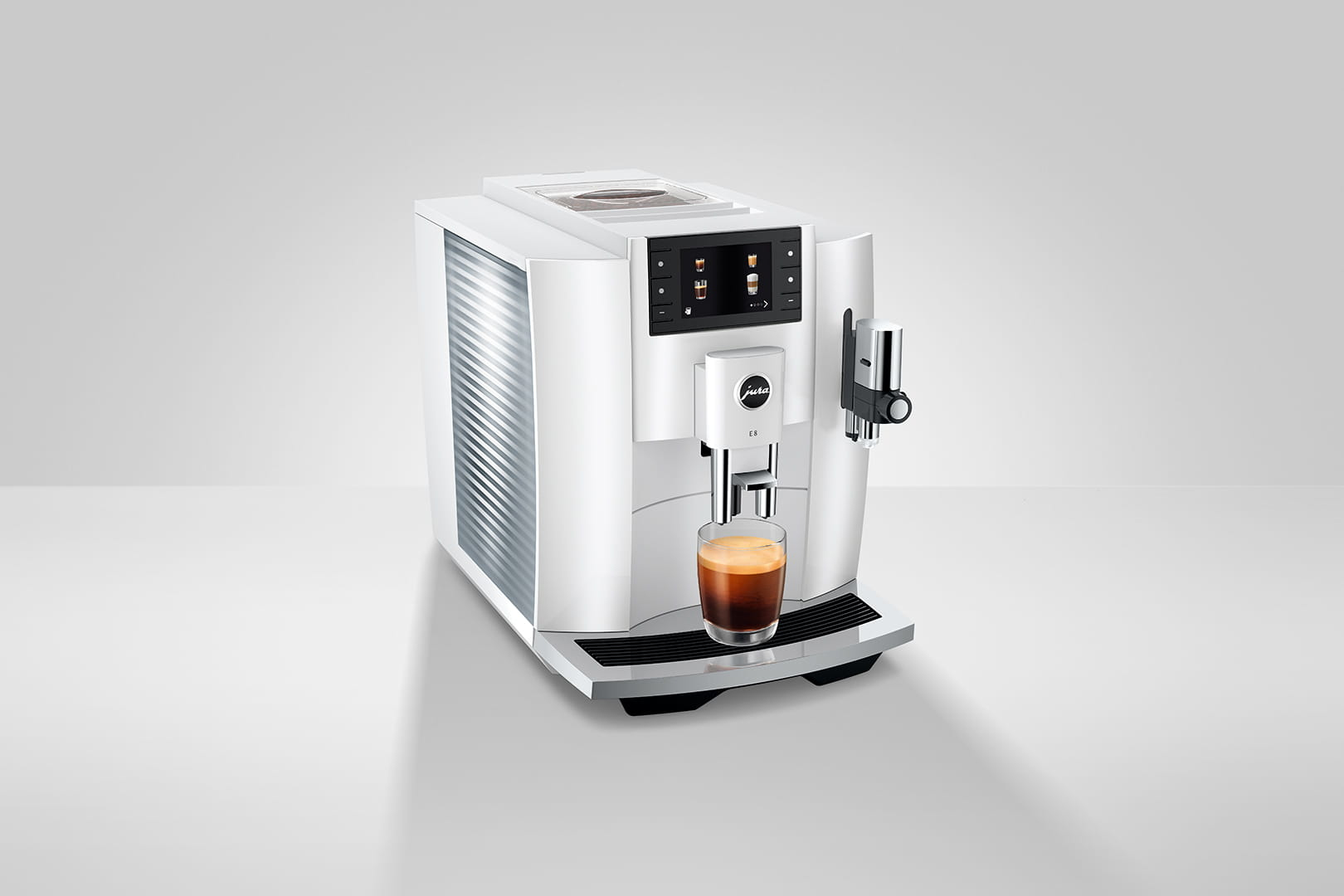 JURA E8 PIANO WHITE EC  15585