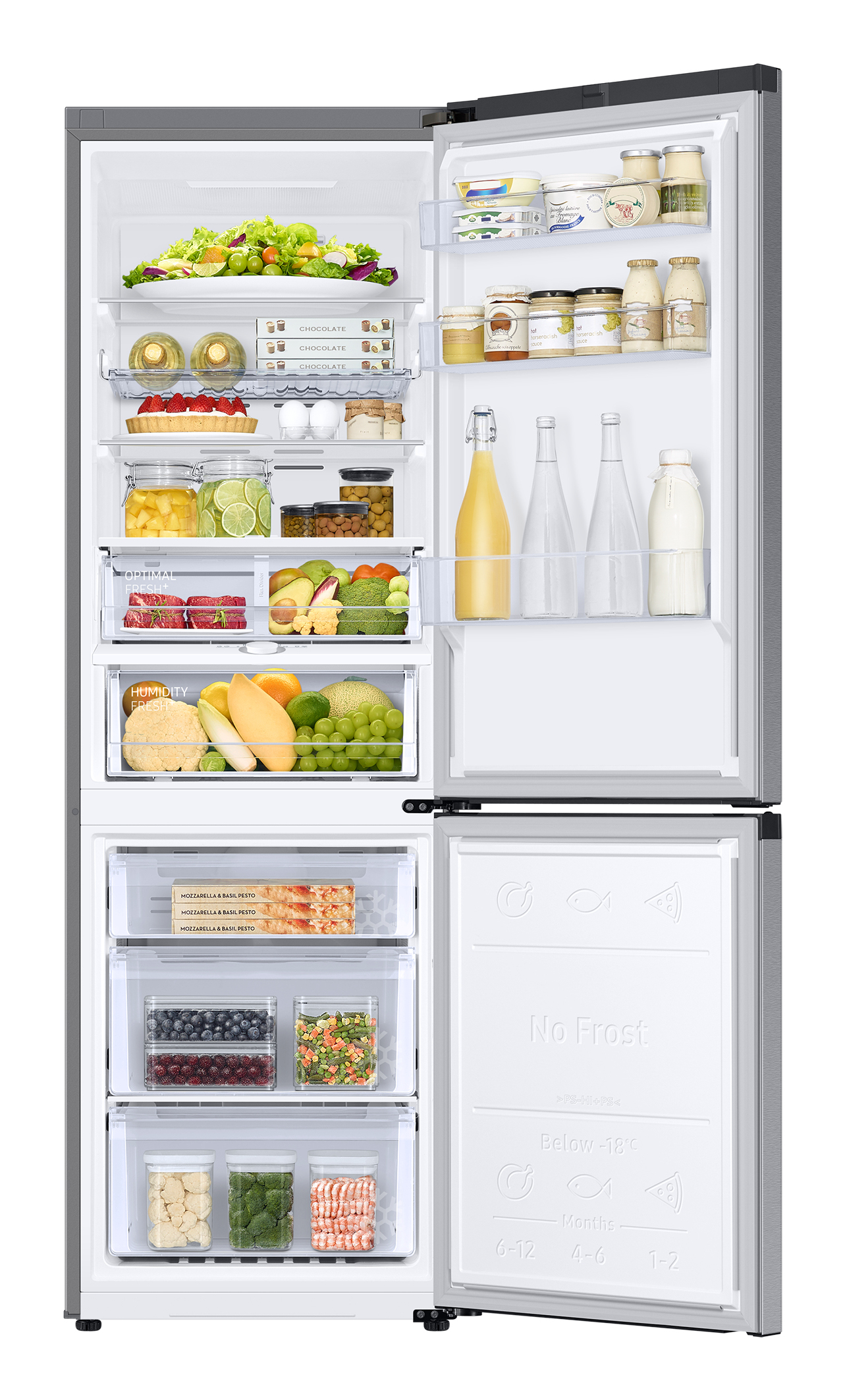 Samsung Réfrigérateur Combiné RB34C675DSA/EF
