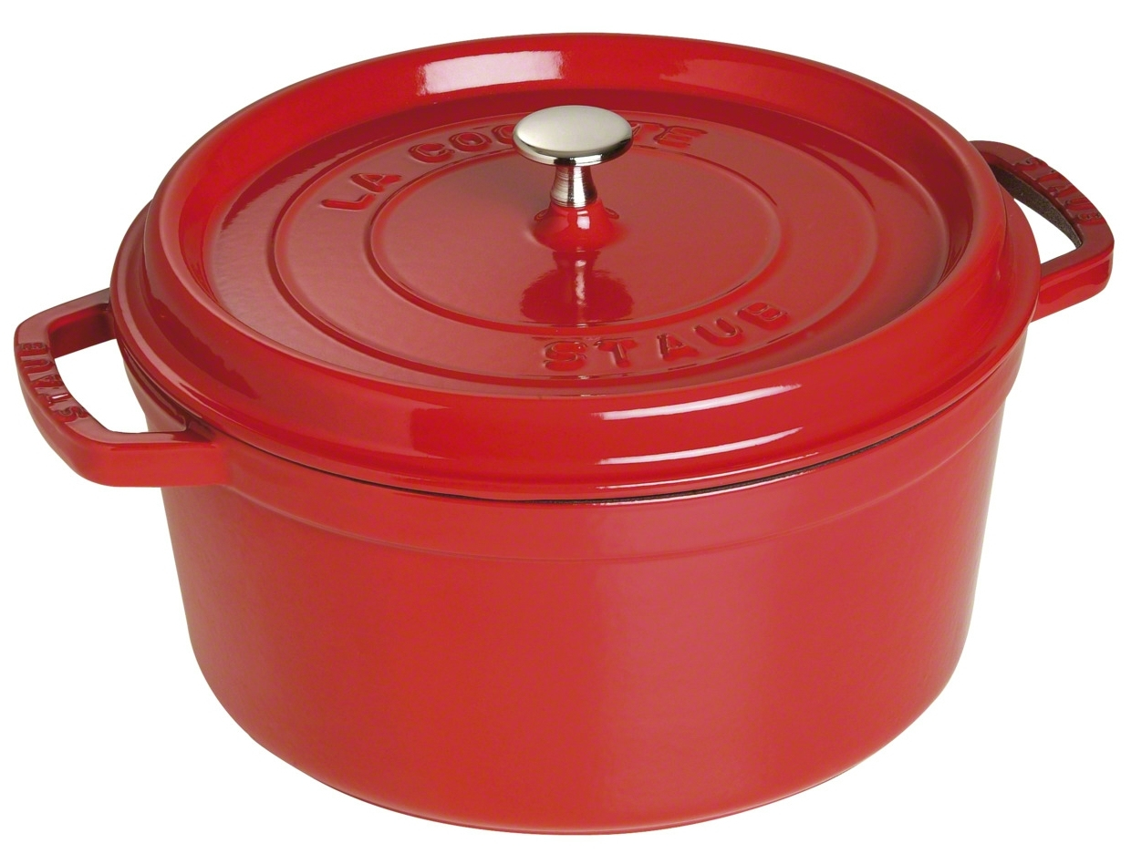 Staub ronde cocotte 30cm kers 1103006