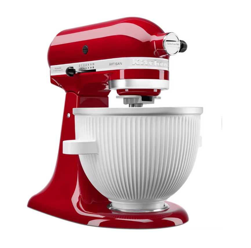 Kitchenaid icecream maker pour robot de