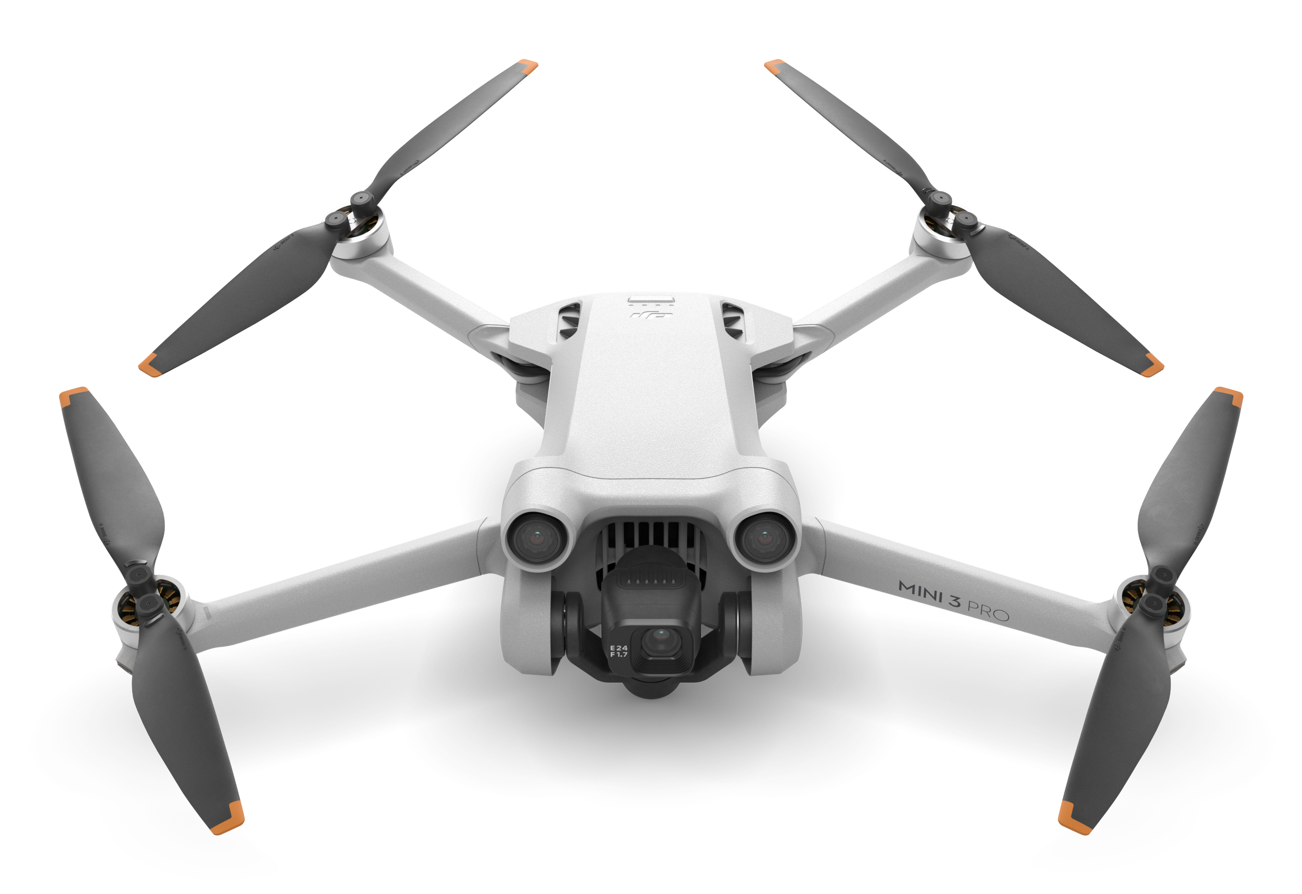 DJI Mini 3 Pro (RC-N1) 4 propellers Octocopter 48 MP 3840 x 2160 Pixels 2453 mAh Zwart, Wit