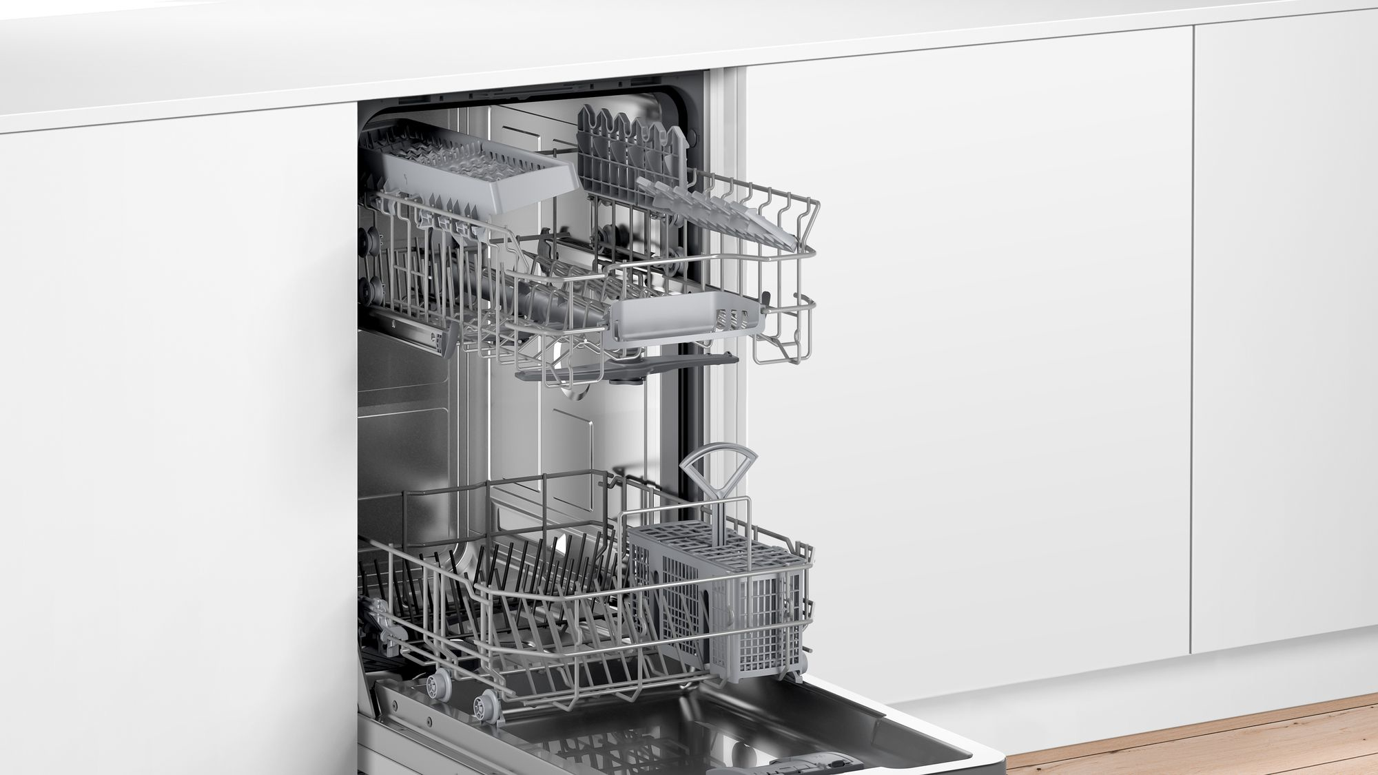 Bosch Serie 2 SPI2HKS59E lave-vaisselle Semi-intégré 9 couverts E