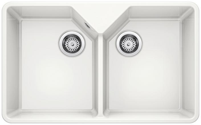 Spoelbak BLANCO 525164  Villae Farmhouse Double