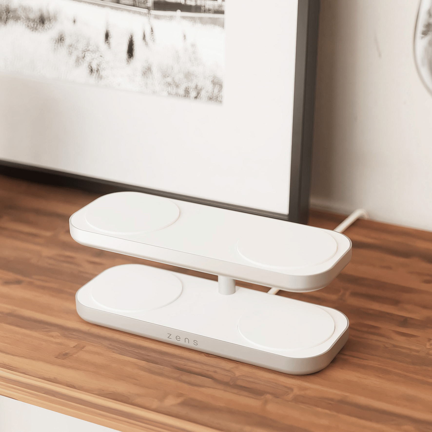 ZENS Quattro Charger Pro 4 - 4x Magsafe 15W White