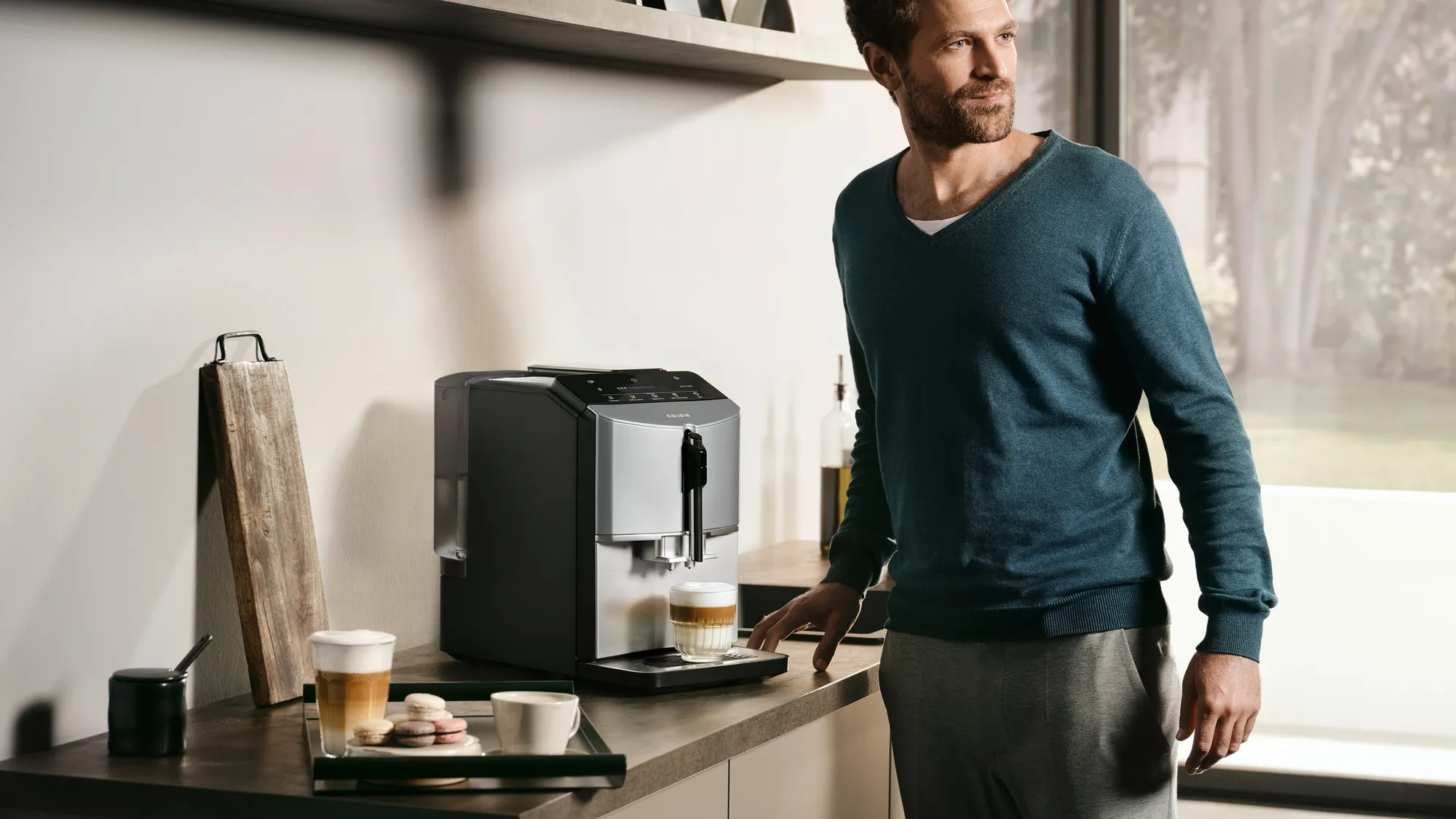 Siemens Cafetière à dosettes TF305E04