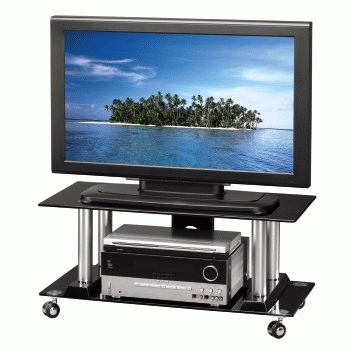 TV-meubel HAMA 83712 LCD/Plasma 78cm zilver/zwart