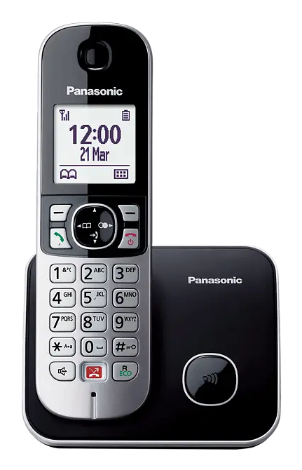 Telefoon PANASONIC DECT KX-TG6851NLB MONO Black