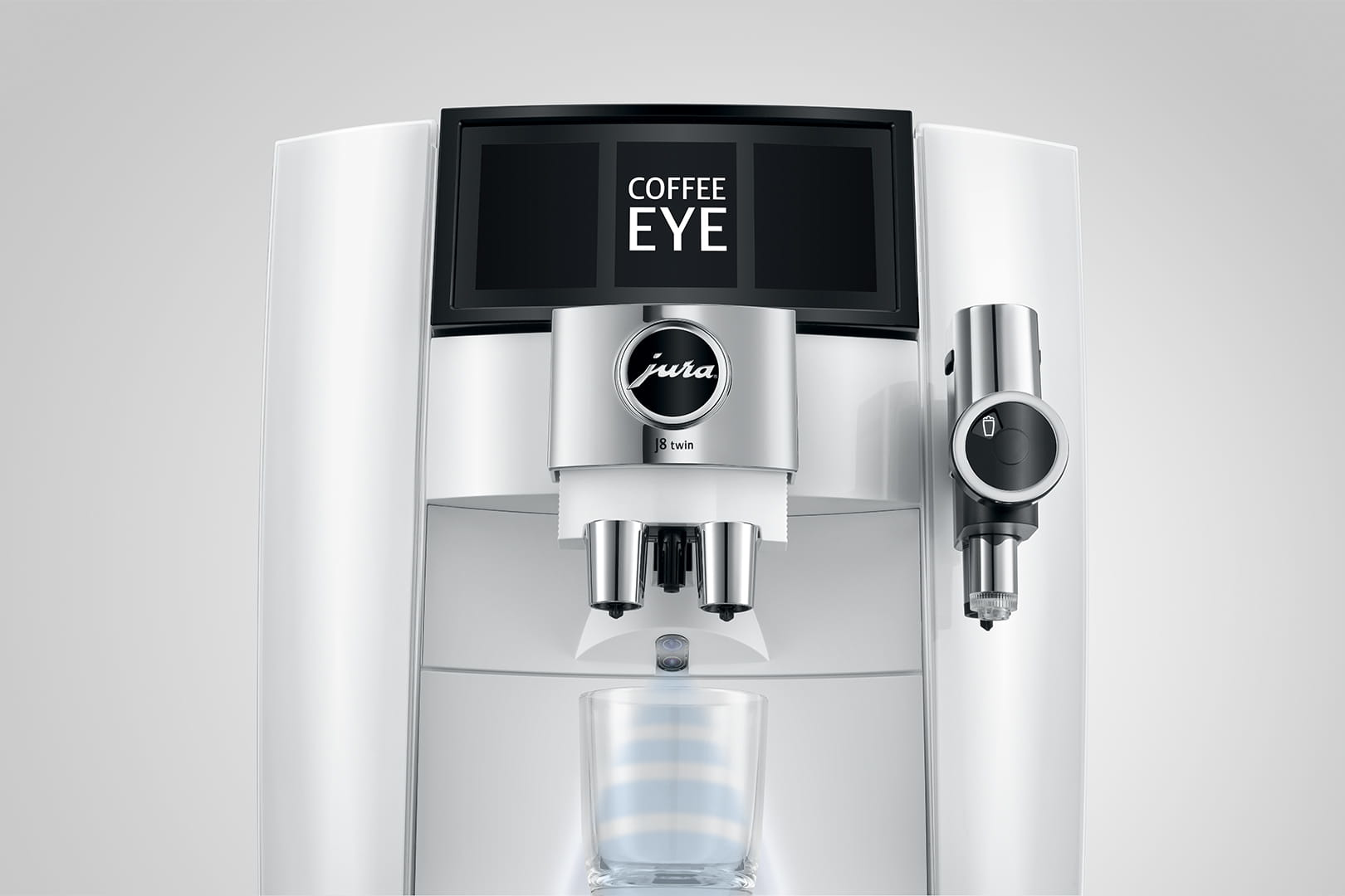 Espresso JURA 15594 J8 Twin Diamond / White (EA)