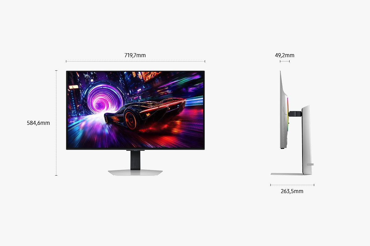 Monitor Samsung Odyssey G8 OLED 32' 4K 16:9