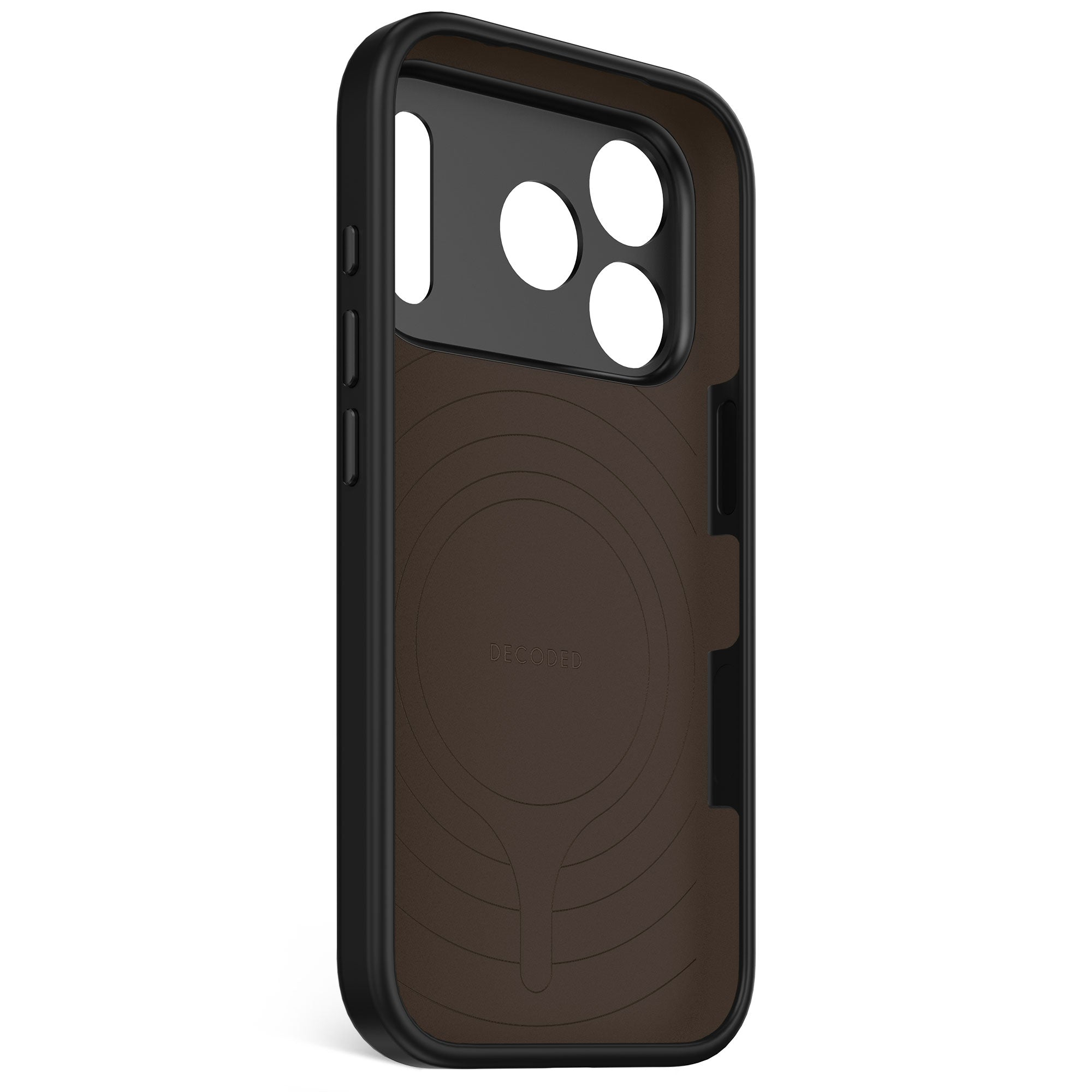 Decoded Silicone Backcover Apple iPhone 17 Pro Phantom Black