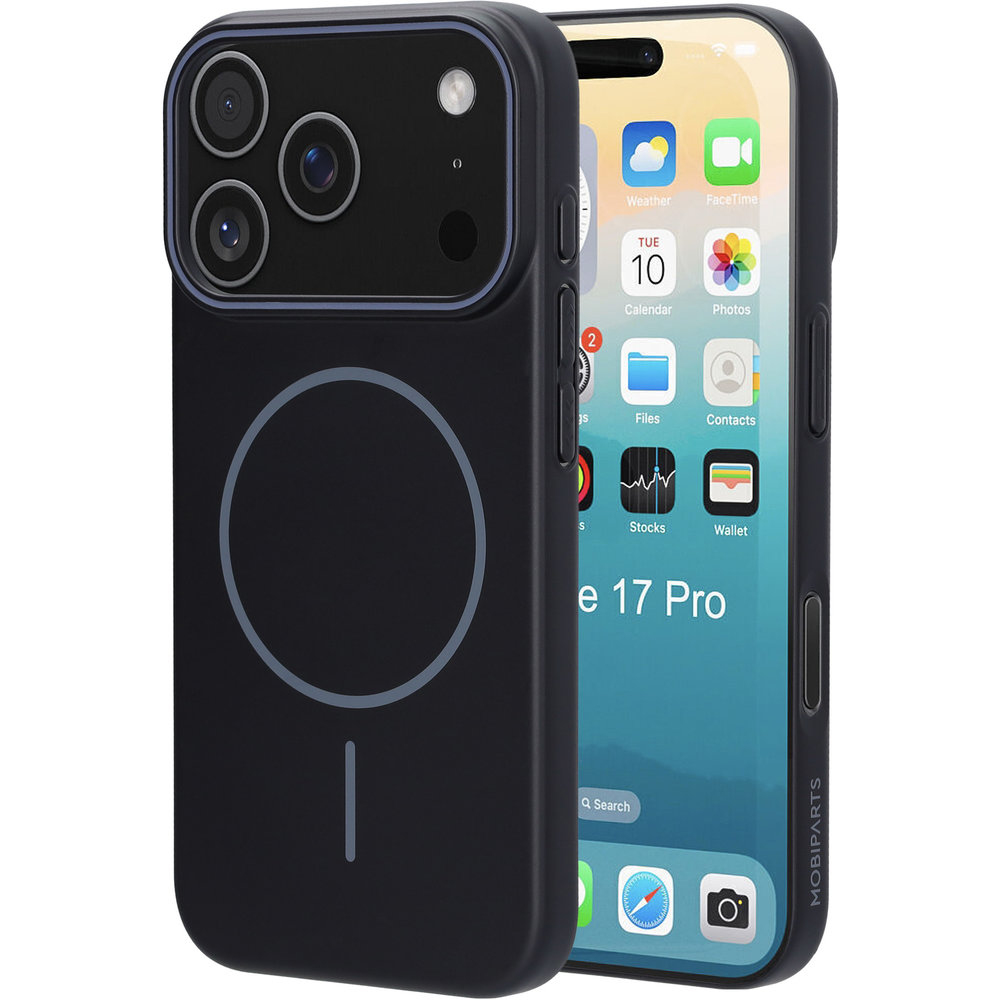 Mobiparts Slim Line Case Apple iPhone 17 Pro (MagSafe) Onyx Black
