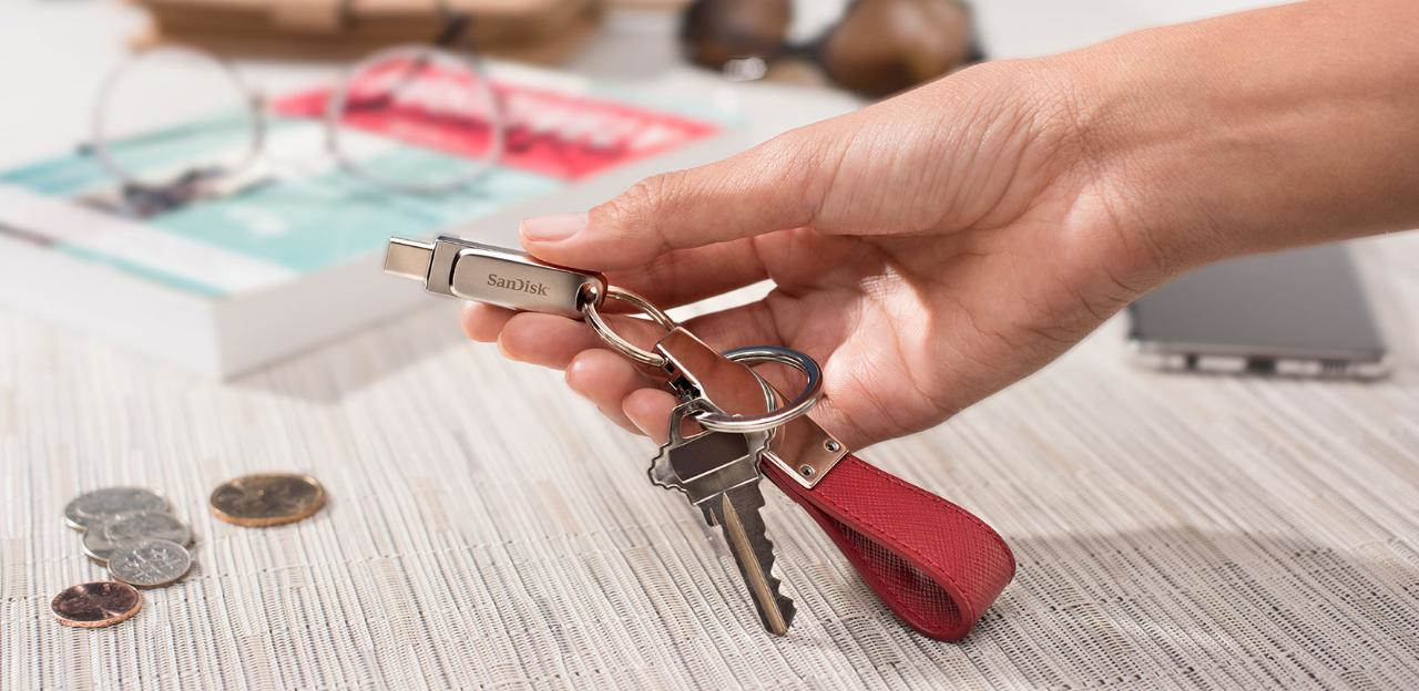 USB Stick SANDISK Dual Drive 256GB Luxe USB-A /USB-C 150MB/s