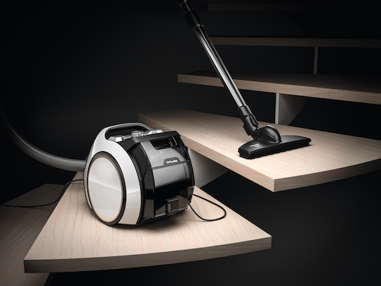 Miele Aspirateur sans sac BoostCX1ParquetPowerLineLotuswit/Rosé-gold