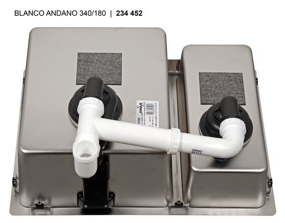 Spoelbak BLANCO 522979 Andano-U 340/180-U / 60cm / manueel