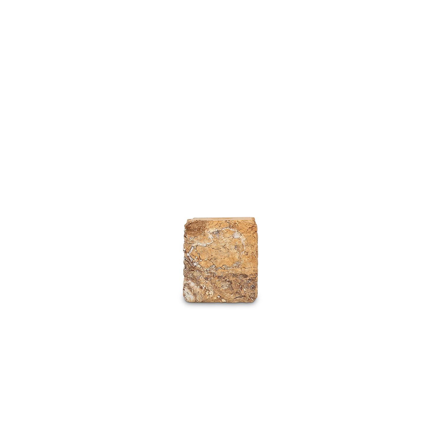 Kandelaar SPCollection 825254 Opus / 8x8xH8cm / marmerbruin