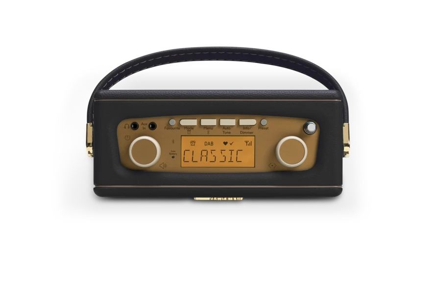 Roberts Radio Revival Uno BT Draagbaar Analoog & digitaal Zwart