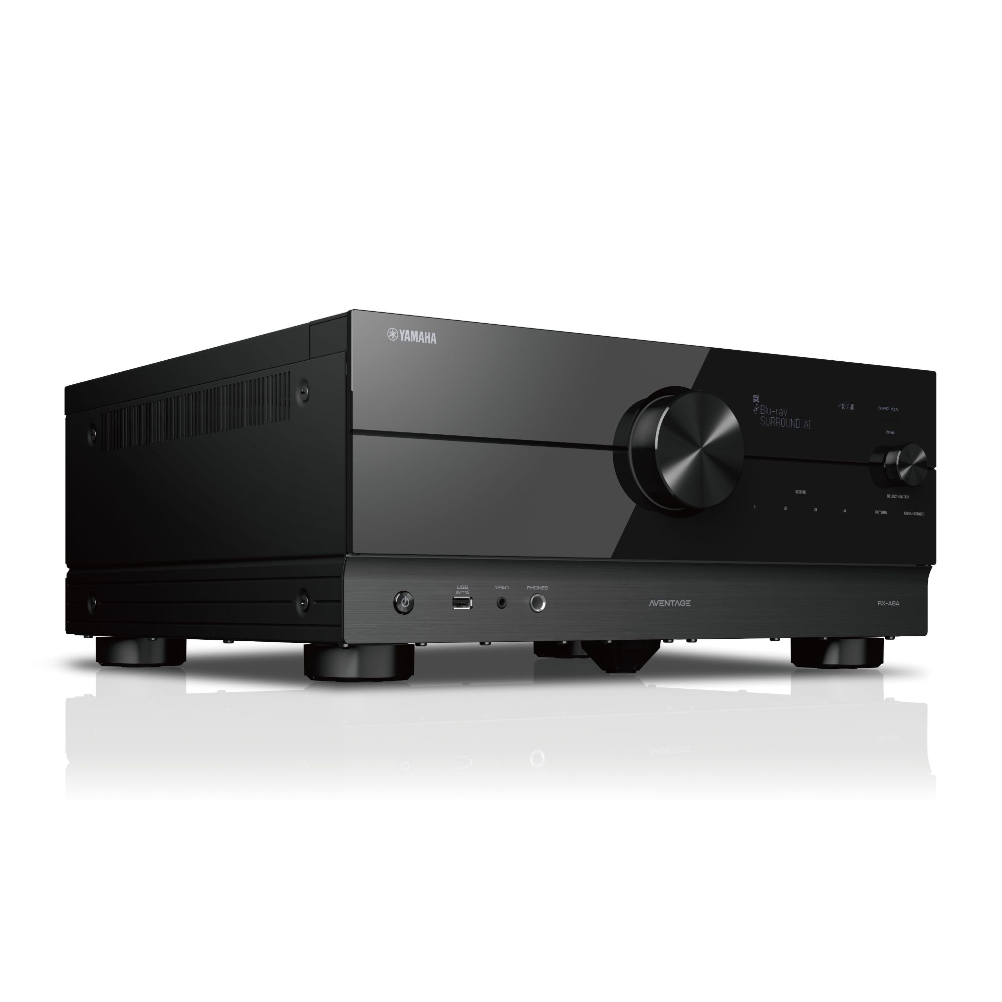 AV Receiver Yamaha RX-A6A zwart