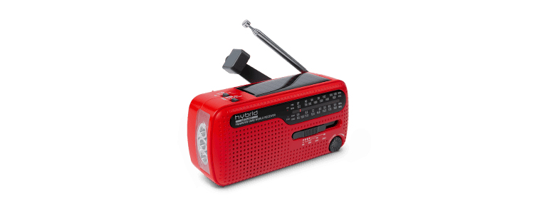 FM/AM radio MUSE MH-07 RED rood