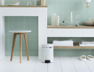Pedaalemmer Brabantia 112126 NewIcon 3L wit 
