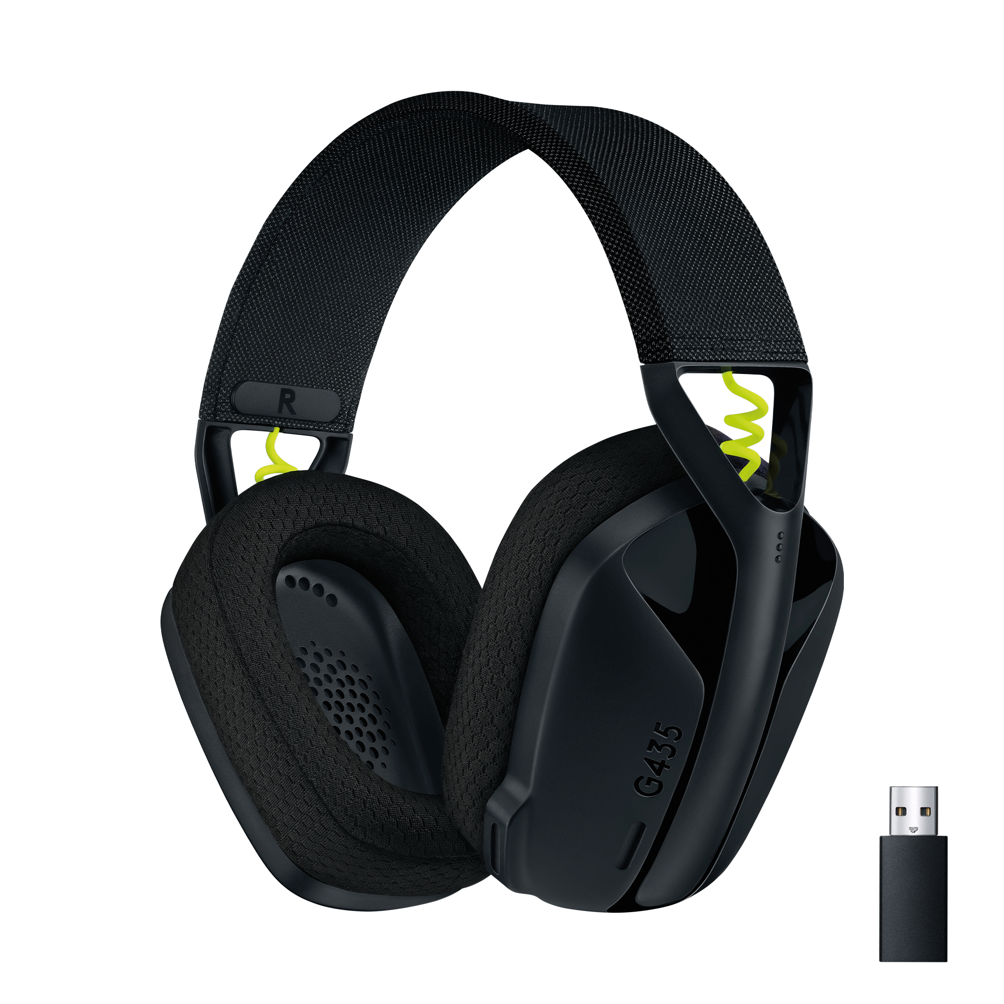 Logitech g435 lightspeed headset black wireless