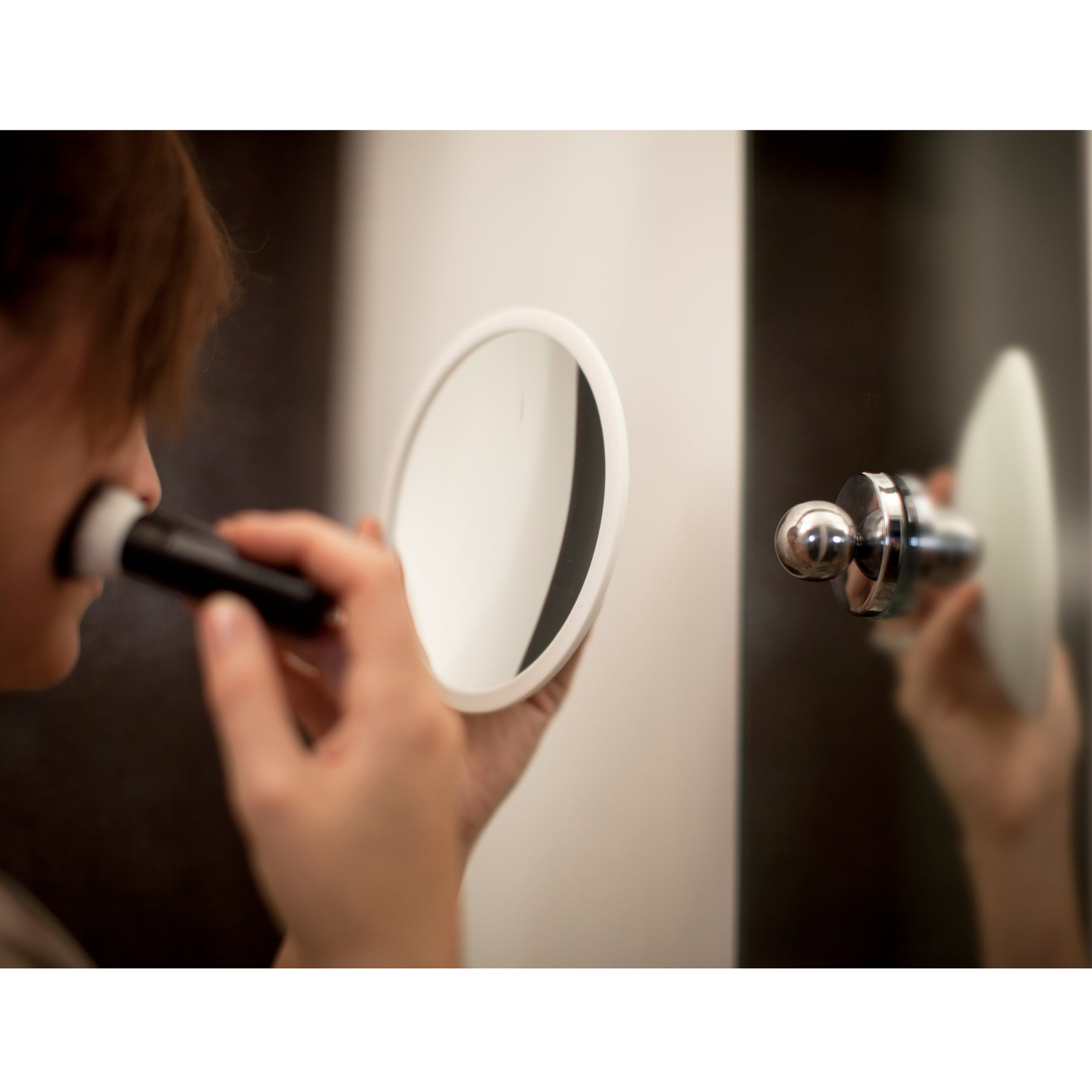 Bosign AirMirror make-upspiegel Zuignap Rond Wit