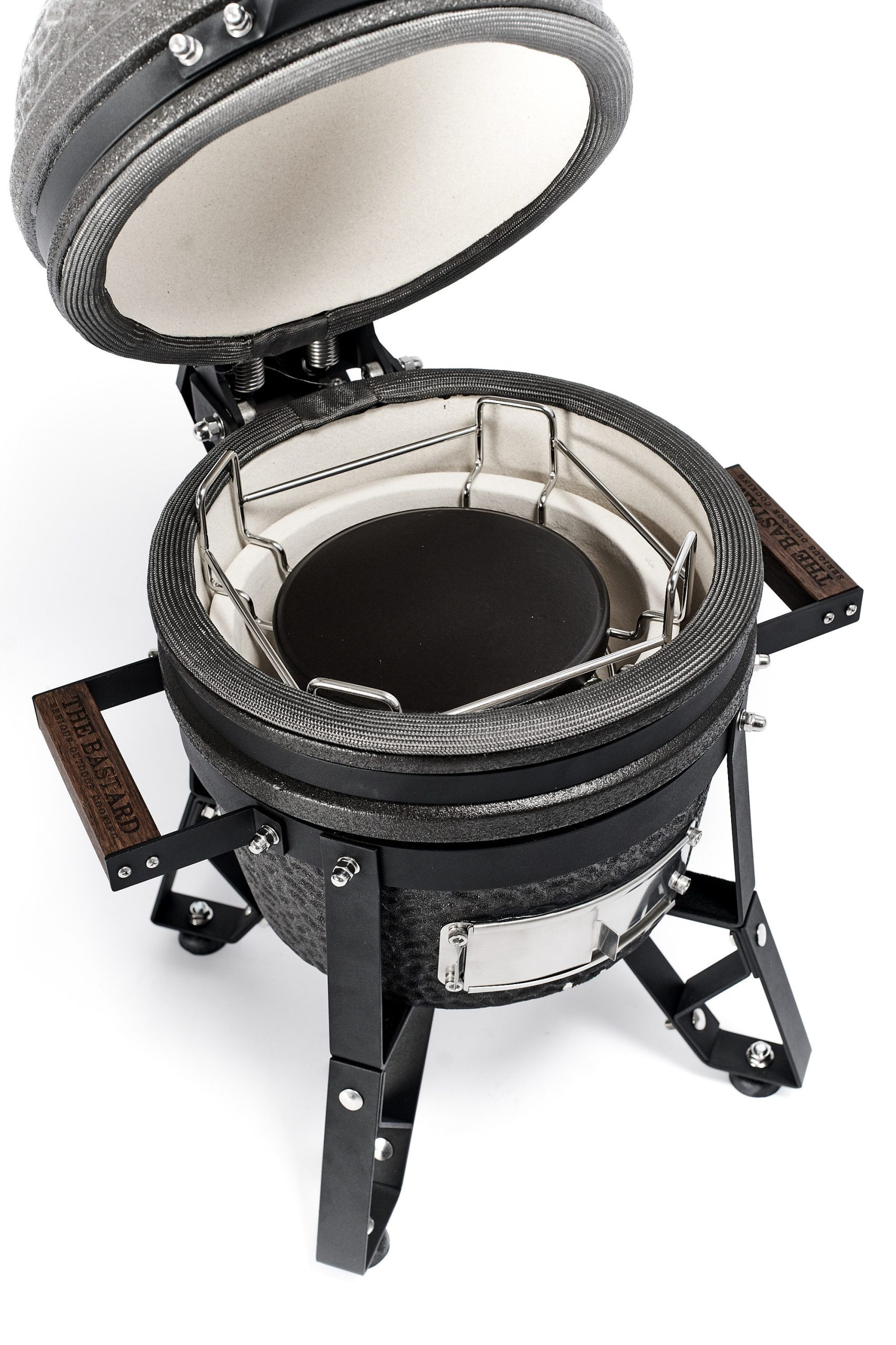 The Bastard Small Urban Barbecue/grill Kamado Charbon de bois (combustible) Noir