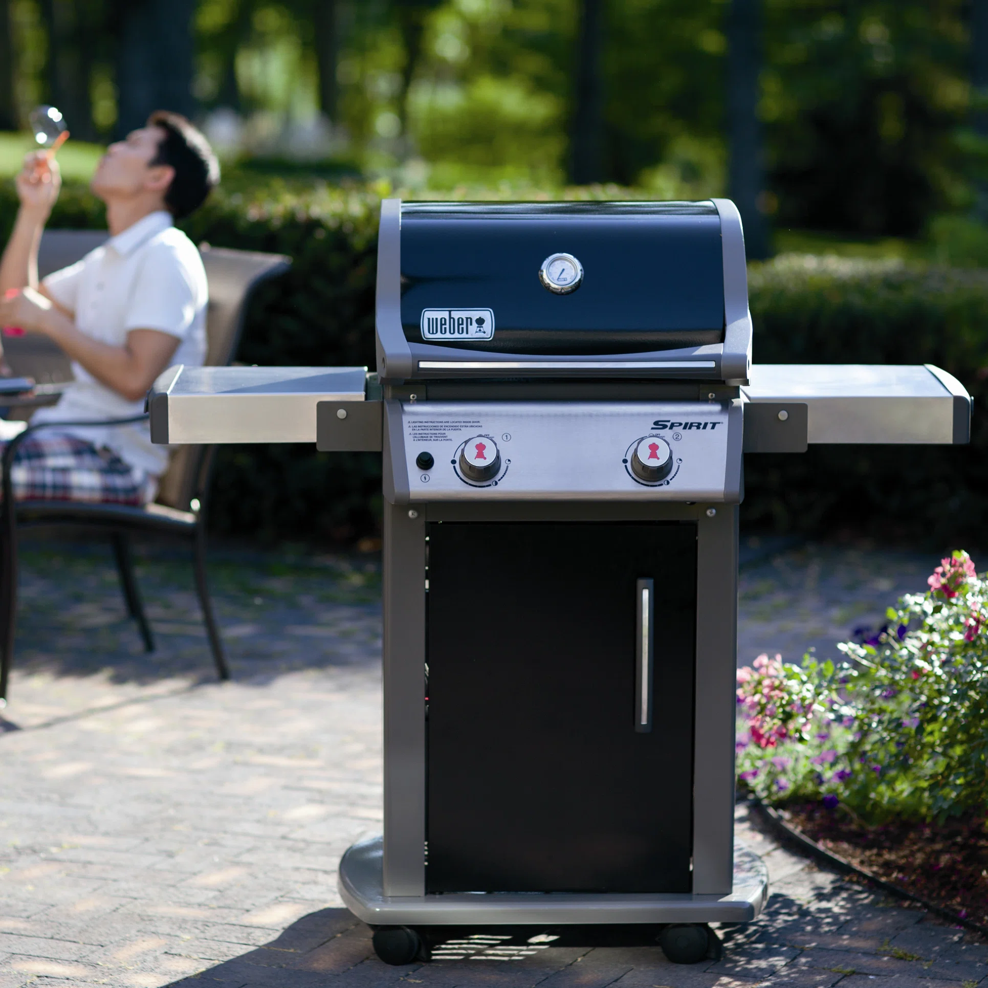 BBQ WEBER 1500837 SPIRIT / E-210 LP BLK BE/LU