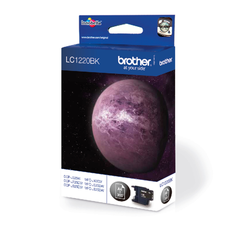 Brother LC-1220BK cartouche d'encre 1 pièce(s) Original Noir