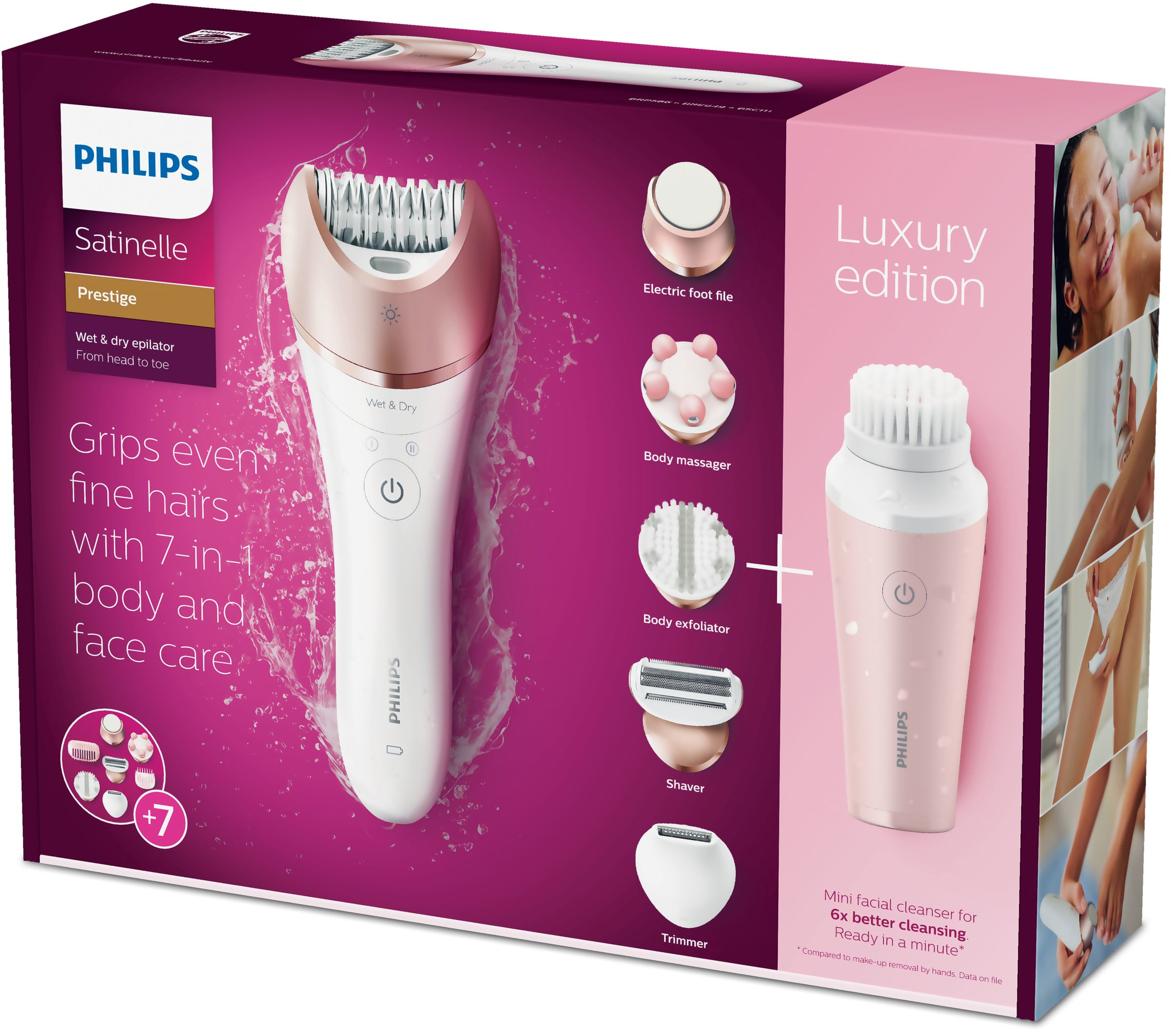 Epileerapparaat PHILIPS BRP586/00 BYPACK (BRE649