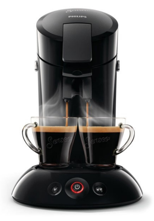 Koffiepadmachine PHILIPS HD6553/67 Senseo II / zwart