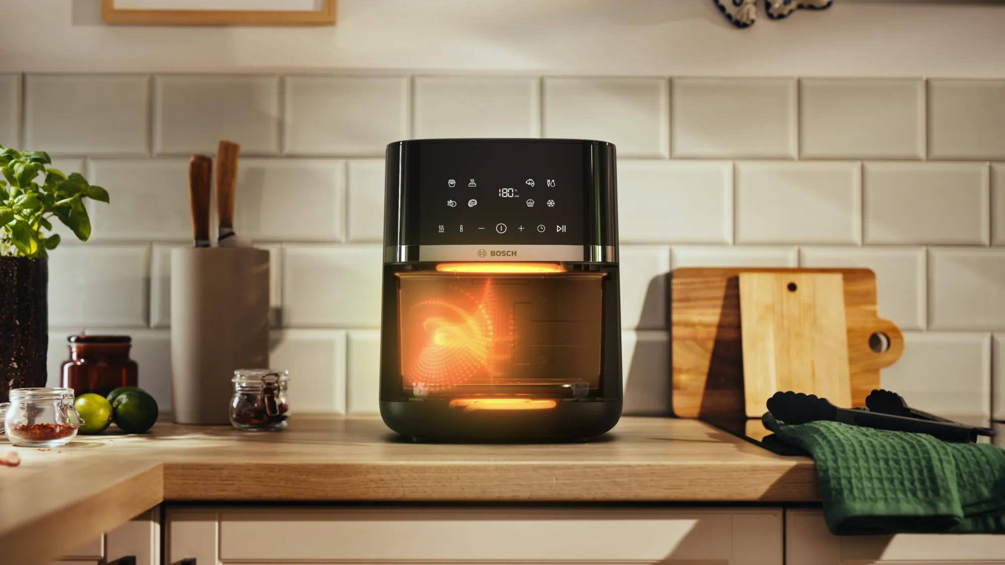 Heteluchtfriteuse BOSCH MAF462B1 Serie 4 / zwart 