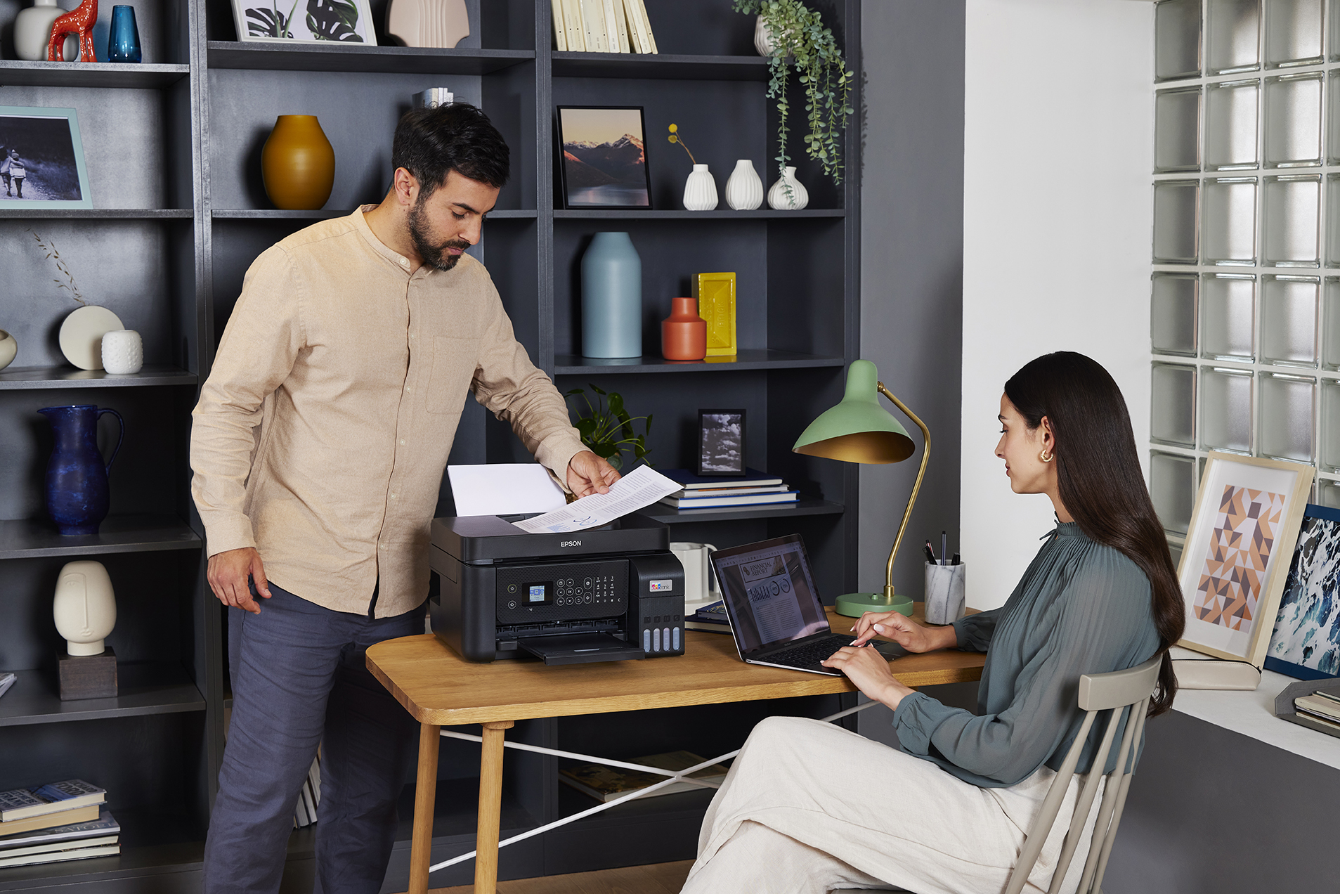 Printer Inkjet Epson Ecotank ET-4800 AIO Adf Kleur A4