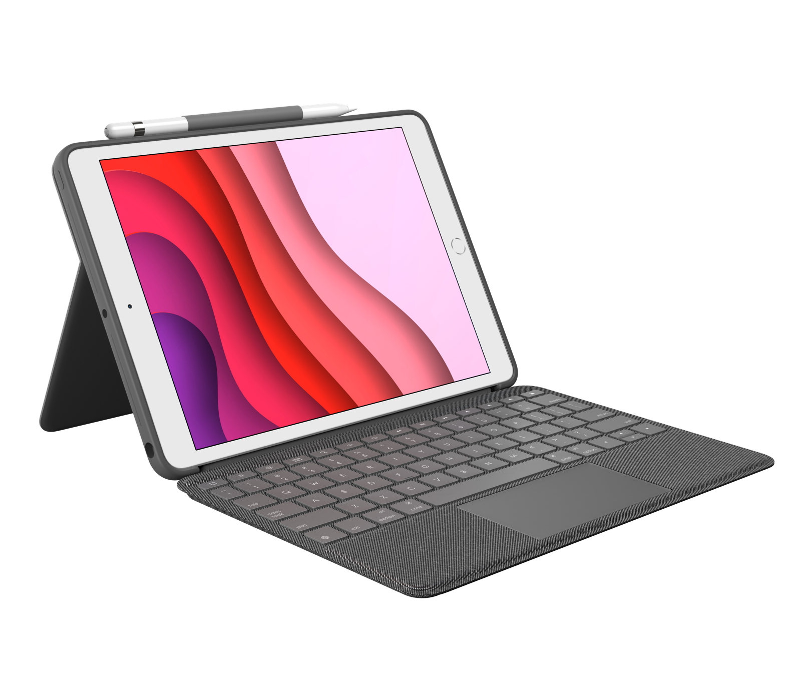 Keyboard LOGITECH COMBO Touch iPad10.2 '19-21 Graphite