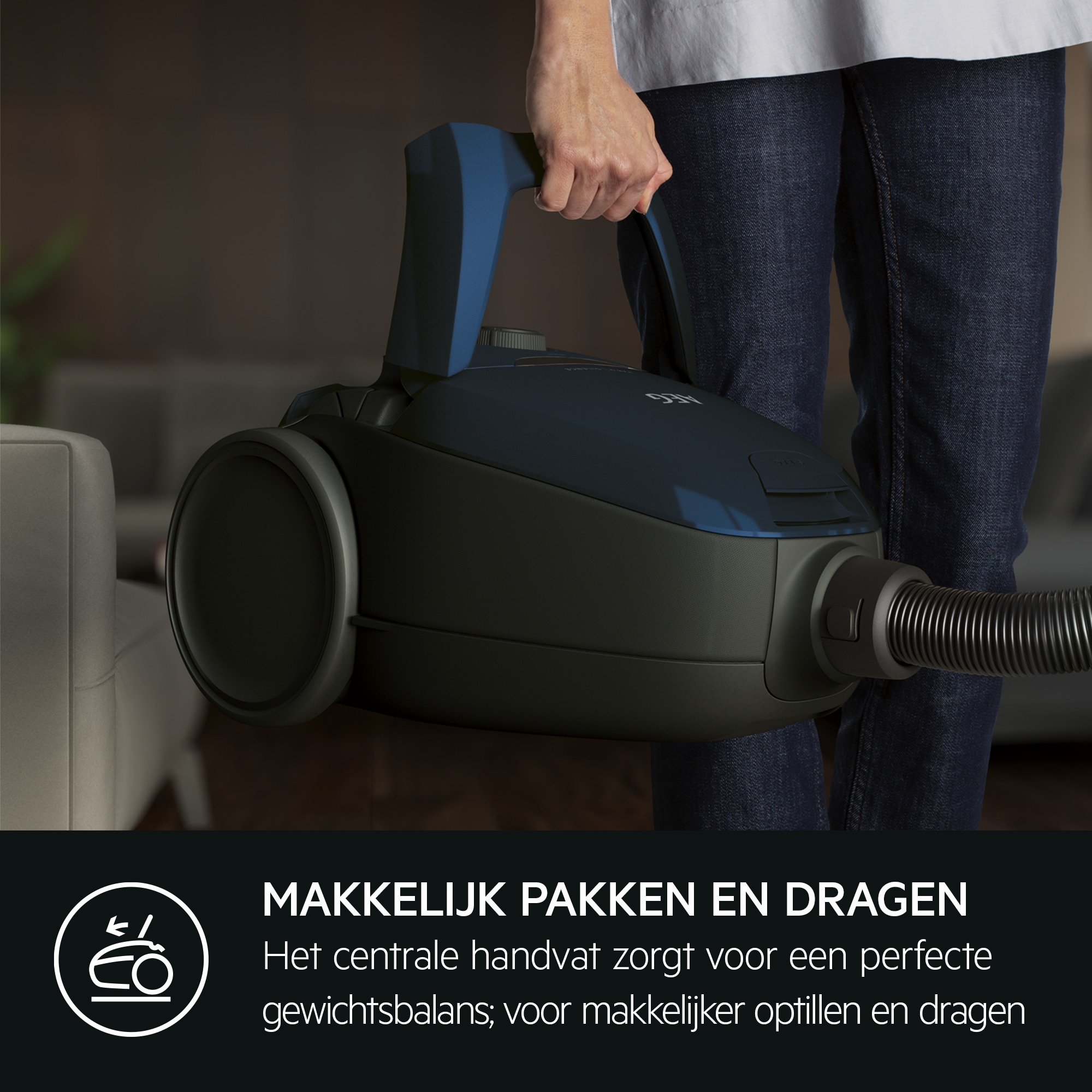 Stofzuiger met zak AEG VX82-1-ANI