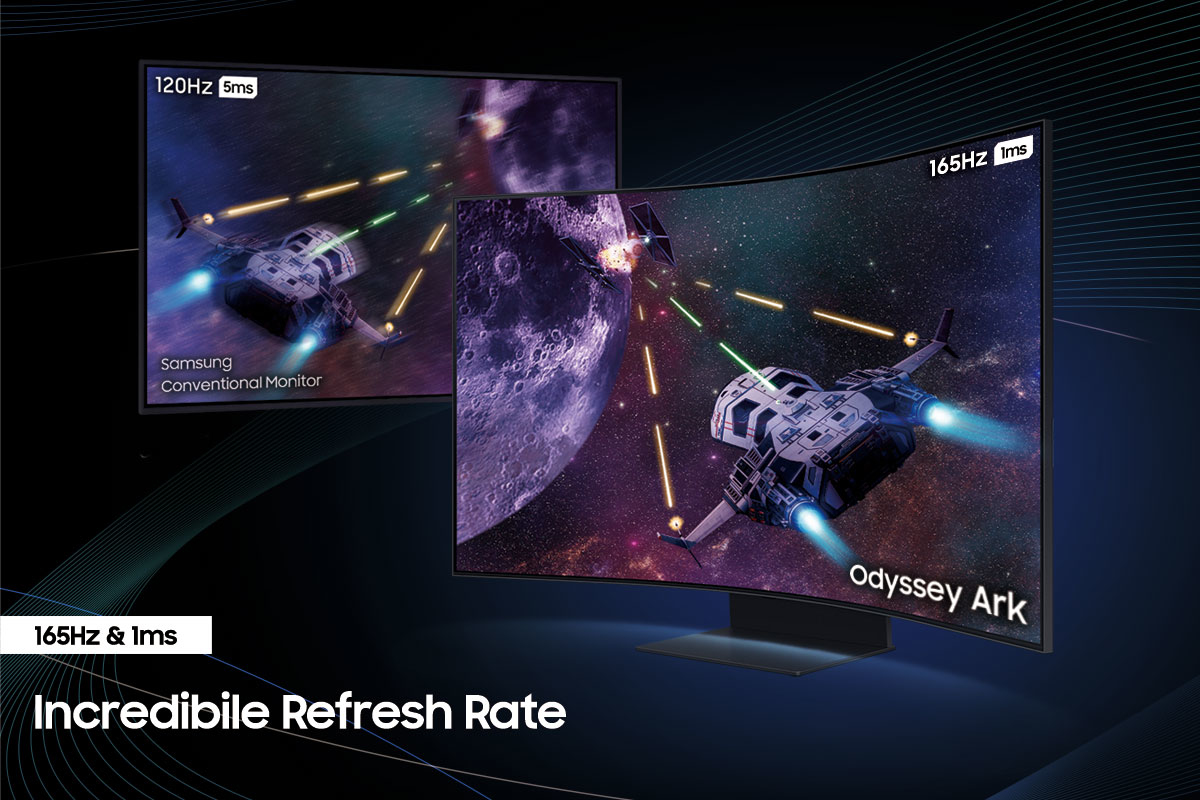 Monitor Samsung Ark LS55BG970NUXEN4K 16:9 Curved 165Hz