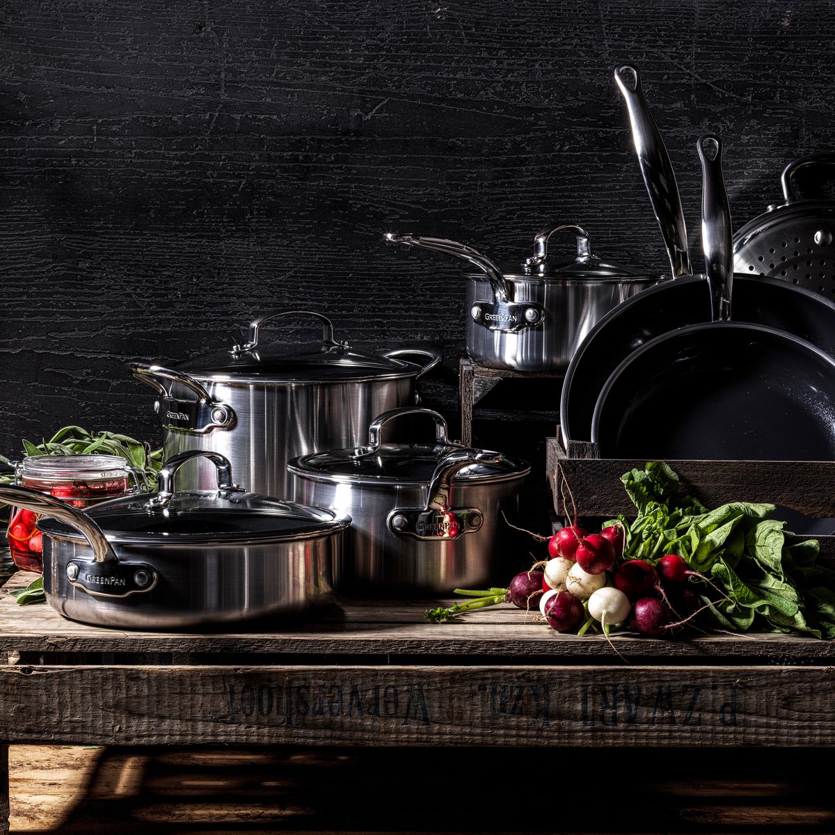 Pannenset GREENPAN CC005002-001 Premiere / 20+28cm