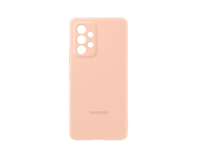 Cover Samsung Silicone Cover A53 5G Peach
