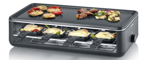 Raclette - grill SEVERIN RG2365 Black Line / 8 pers.