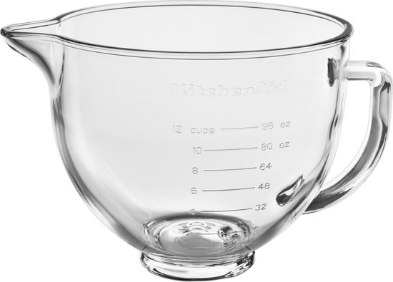Kitchenaid bol en verre 4,8l 5KSM5GB