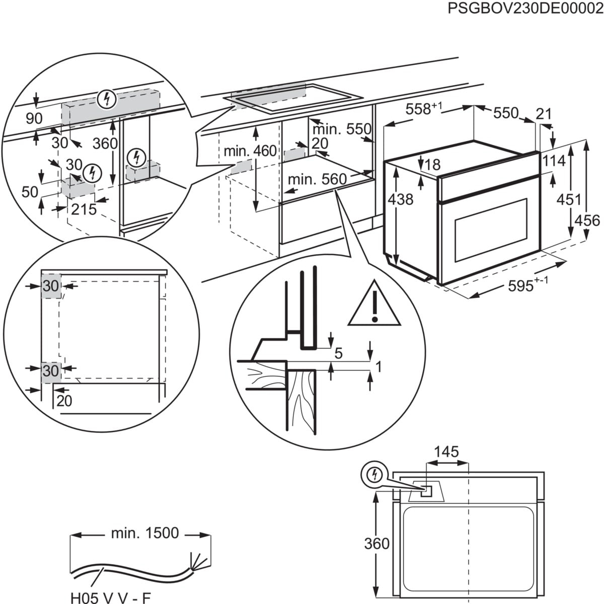 Combi-stoomoven BI AEG CS7900T / A+ / SteamPro / MealAssist