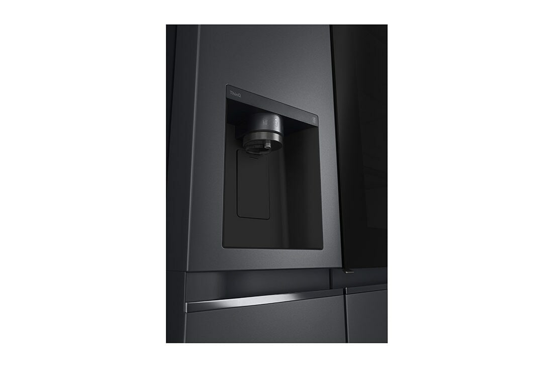 LG InstaView GSXV81MCLE frigo américain Pose libre 635 L E Noir