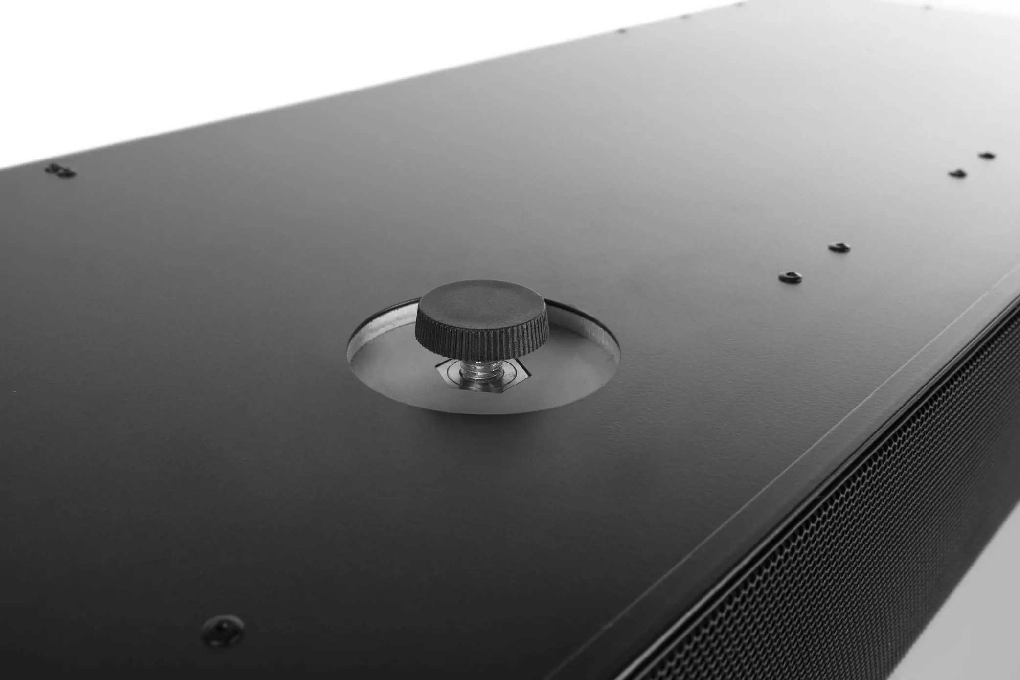 Plint recirculatiebox met monoblock filter Novy 7942400 Mineral Black