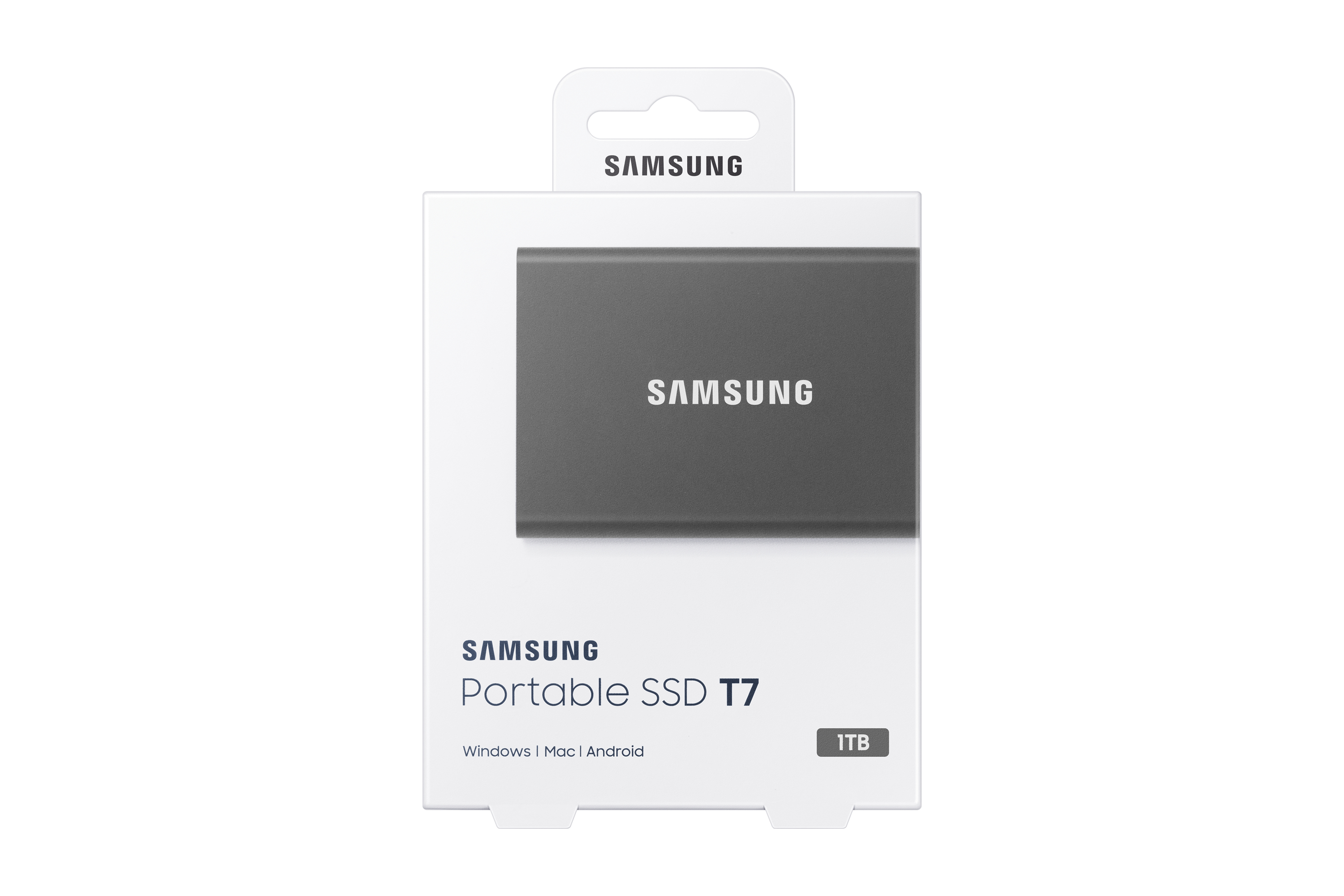 Samsung t7 1to portable ssd grey