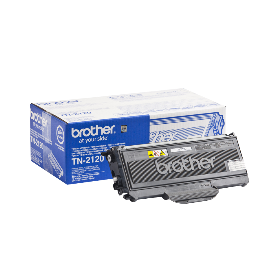 Toner BROTHER TN-2120 2600 pagina's Zwart