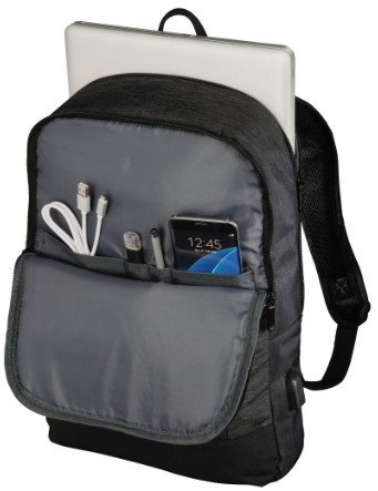 Tas (MM) HAMA 101825 Manchester Backpack 15.6" Zwart